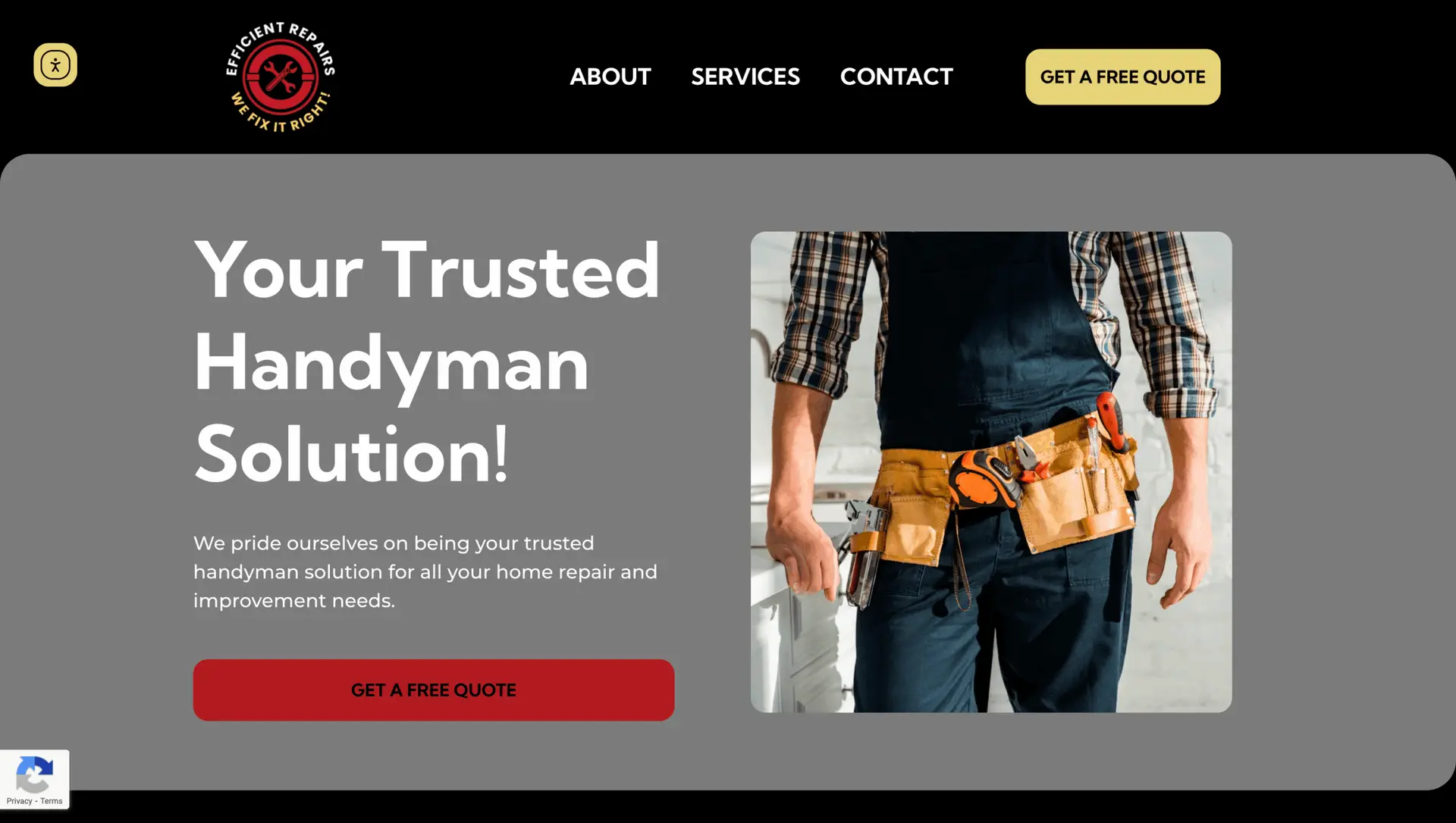 Efficient Repairs Template